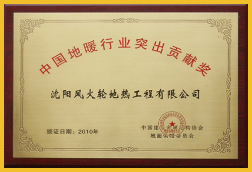 业内突出贡献奖